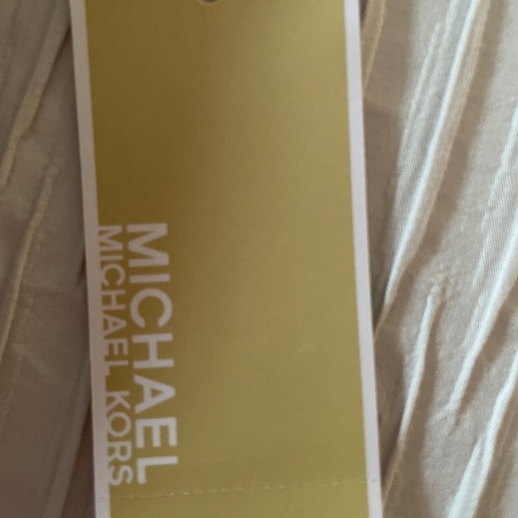 NWT Michael Kors Black w/Leopard MK Tee Shirt Dress - Picture 7 of 8